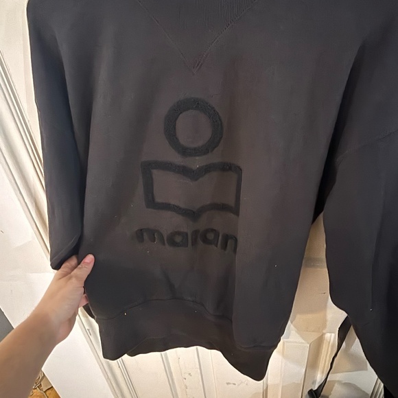 Etoile Isabel Morant black hoodie logo sweatshirt so cozy * read - Picture 4 of 4